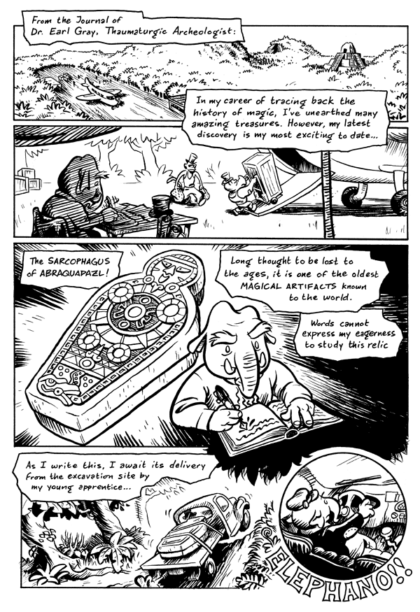 Young Elephano, Page 1